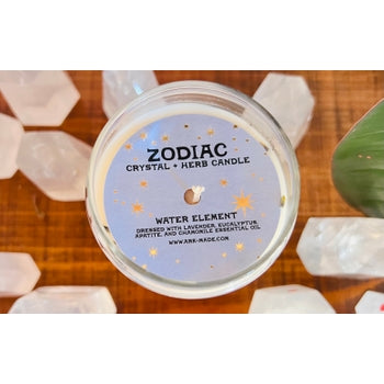 Cancer Zodiac Dressed Horoscope Candle