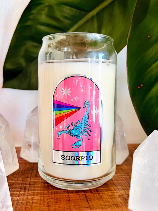 Scorpio Zodiac Dressed Horoscope Candle