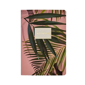 Flora Pink Palm Notebook