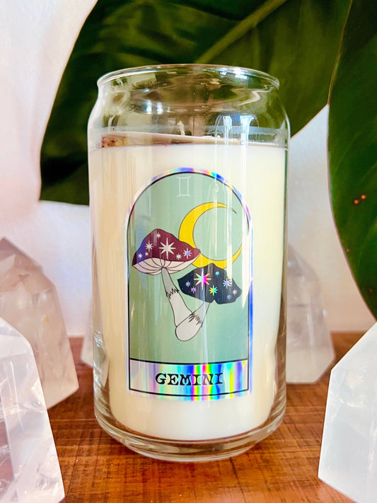 Gemini Zodiac Dressed Horoscope Candle