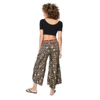 Extra Wide Leg Silky Pants