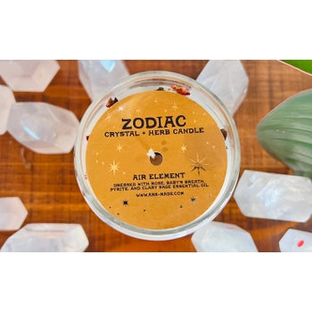 Gemini Zodiac Dressed Horoscope Candle