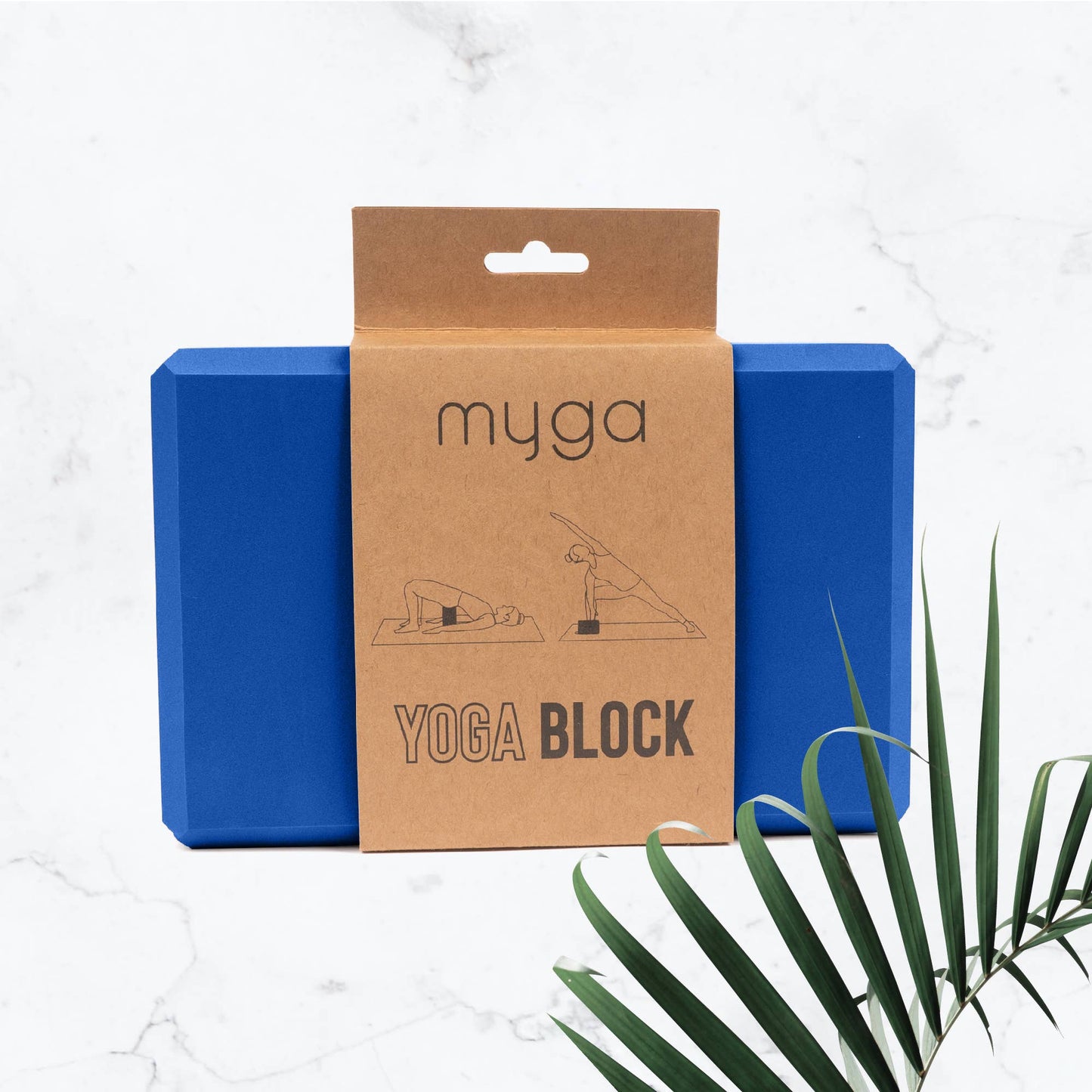 Blue Foam Yoga Block