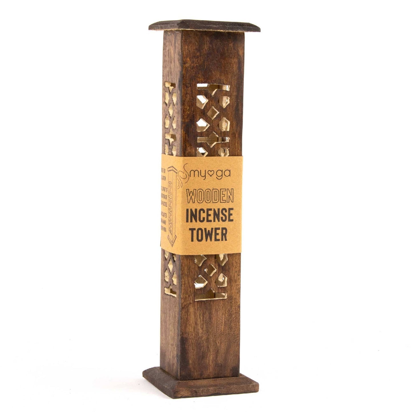 Pattern Cutout Incense Tower