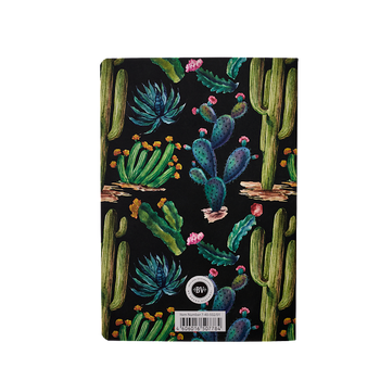 Flora Night Desert Notebook