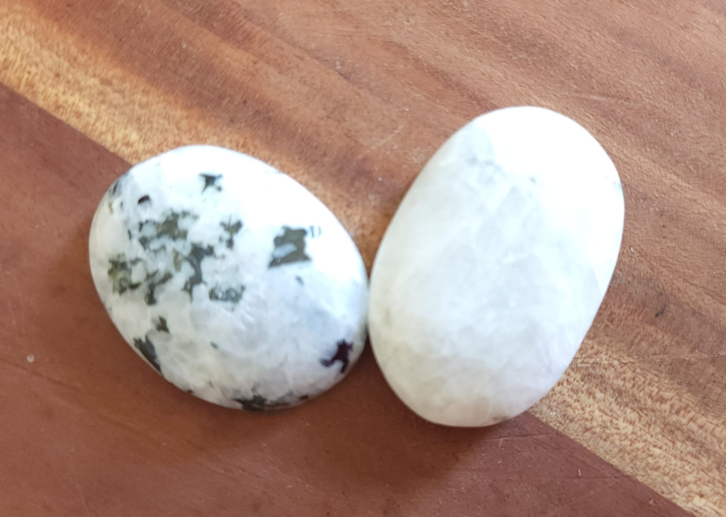 Rainbow Moonstone Worry Stones