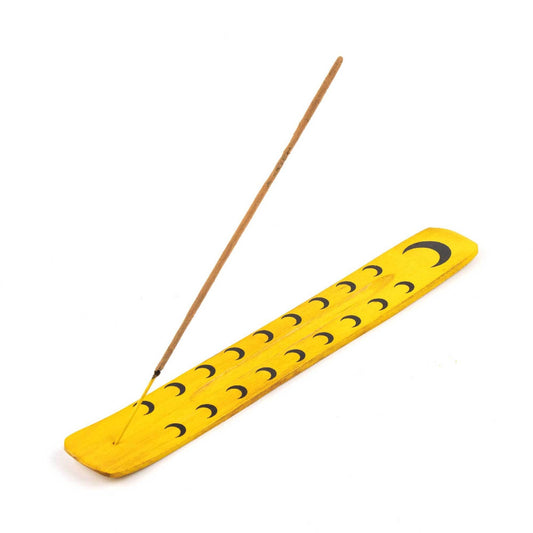 Yellow Moon Incense Holder