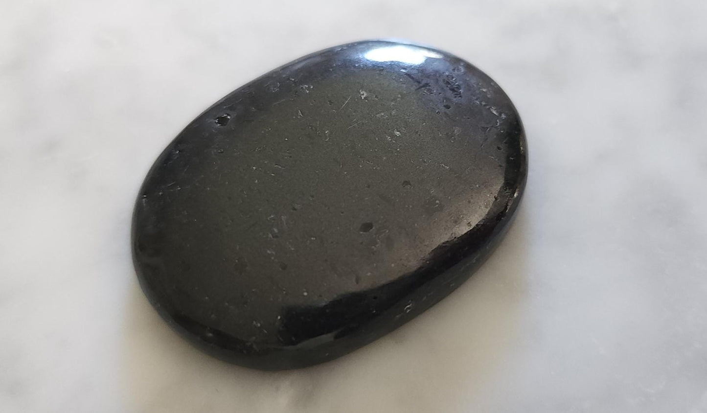 Black Tourmaline Worry Stones