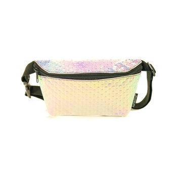 Fanny Pack-Ultra-Slim Low-Profile-MYSTICAL Mermaid Shells