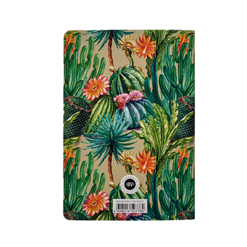 Flora Cactus Blue Notebook