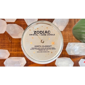 Virgo Zodiac Dressed Horoscope Candle