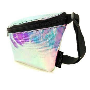 Fanny Pack-Ultra-Slim Low-Profile-Aura Silver