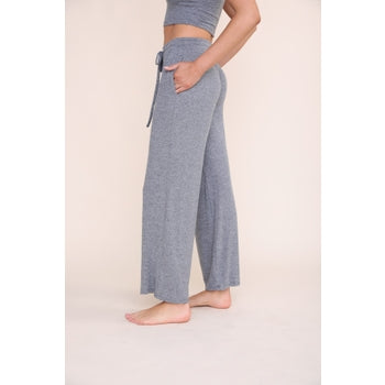 Brushed Wide Leg Lounge Pants