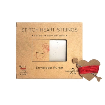 DIY Stitch Heart Strings Kit - Purse