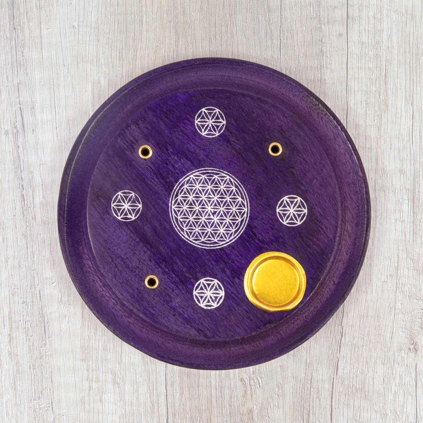 Purple Incense / Cone Plate