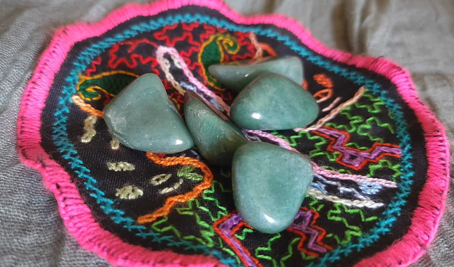 Green Aventurine Tumbled Stones