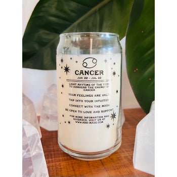 Cancer Zodiac Dressed Horoscope Candle