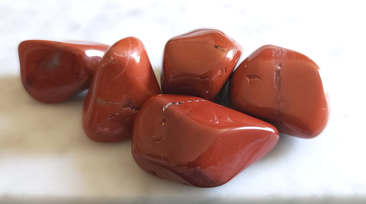 Red Jasper Tumbled Stones