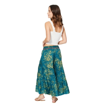 Extra Wide Leg Silky Long Pants