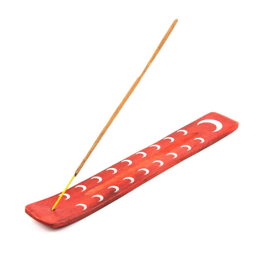 Burgundy Moon Incense Holder