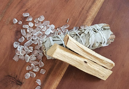 White Sage + Palo Santo Set