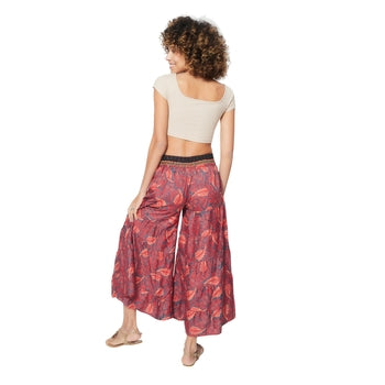 Extra Wide Leg Silky Long Pants