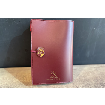 Stitch Your Travels - USA Edition Travel Notebook in Maroon