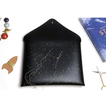 DIY Stitch Your Star Sign Kit - Vegan Leather iPad Pouch