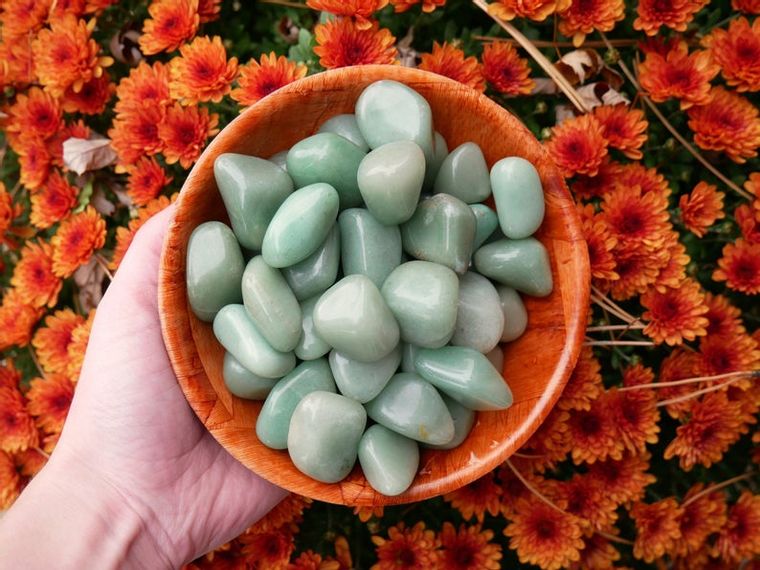 Green Aventurine Tumbled Stones