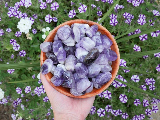 Amethyst Tumbled Stone