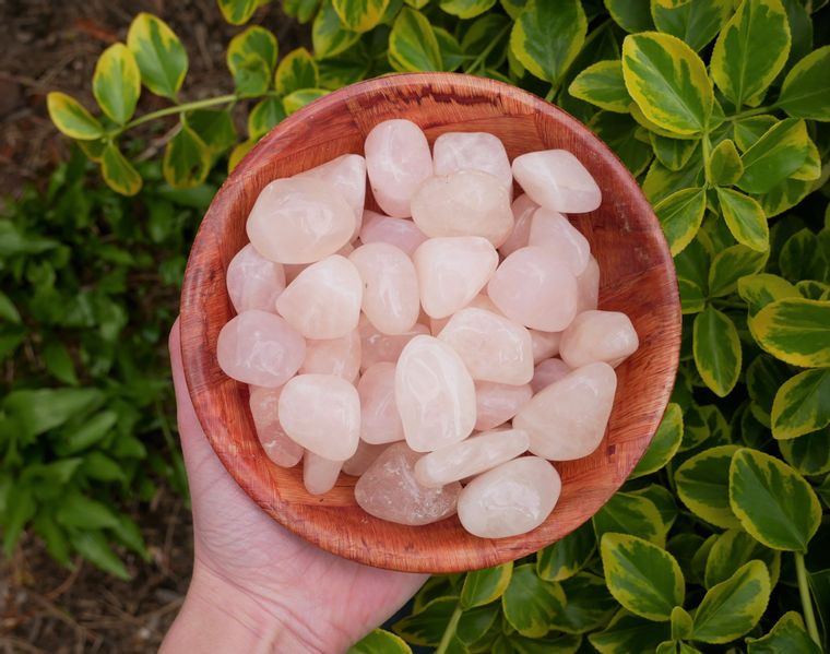 Rose Quartz Tumbled Stones