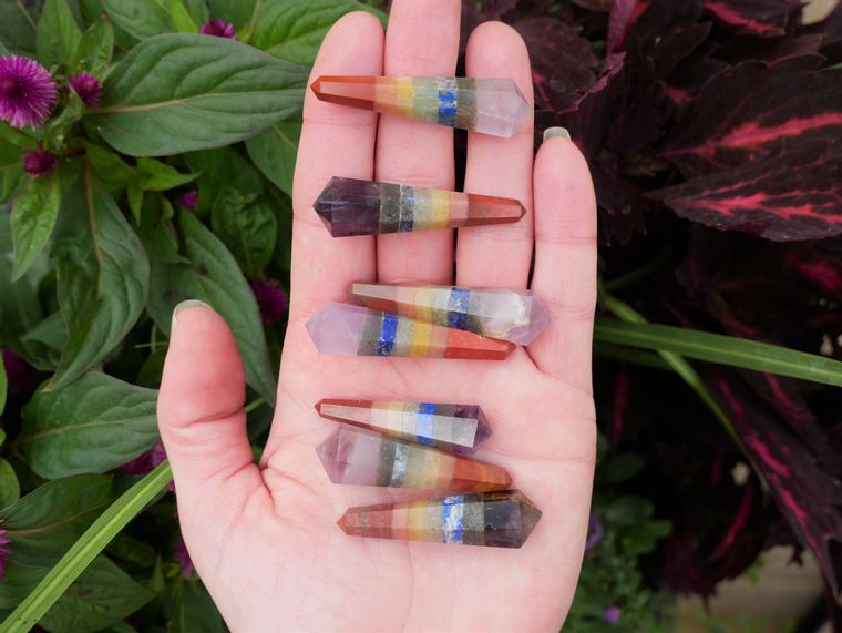 Small 7 Chakra Wand