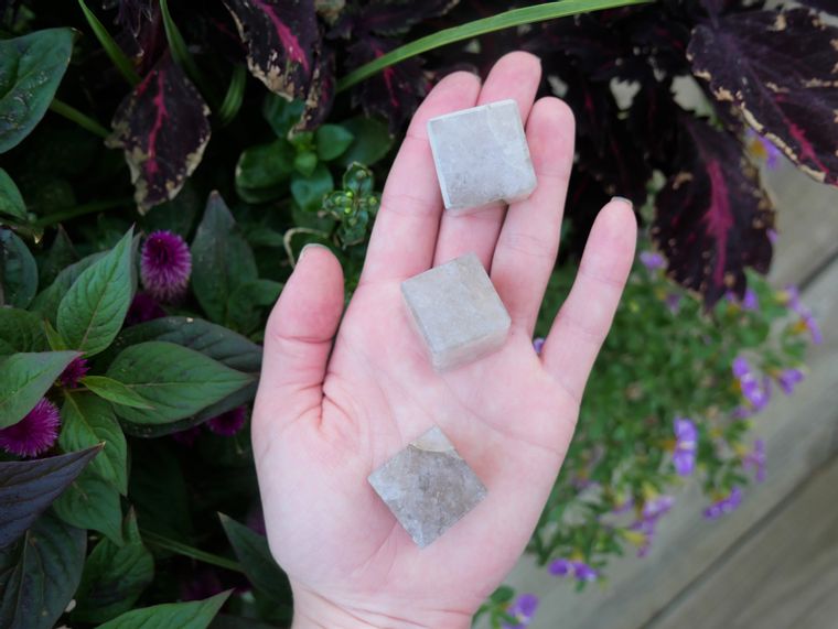 Smokey Quartz Cubes