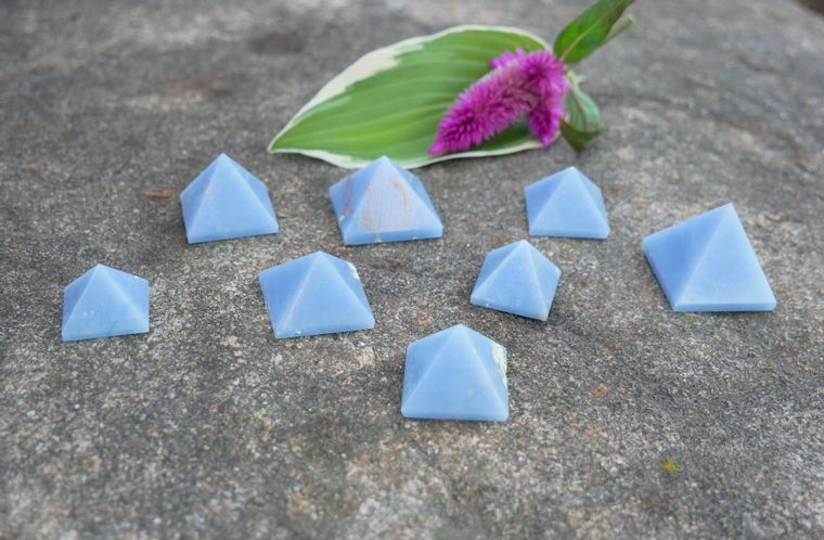 Angelite Pyramids